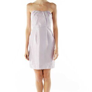 J.Crew Mauve Strapless Cocktail Dress